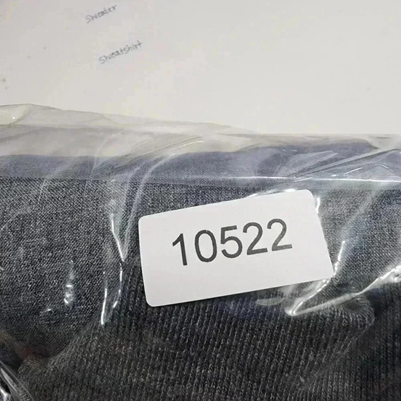 Levis Mens Grey Bomber Jacket Medium Polyester Casual Outerwear Full zip Mock - Picture 10 of 10